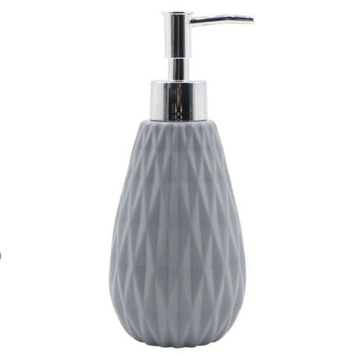 Dispenser Per Sapone Liquido Grigio Lavorato Accessori Per Arredo Bagno 79950
