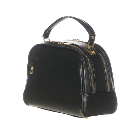 Praga - Borsa da Donna Nero In Vera Pelle