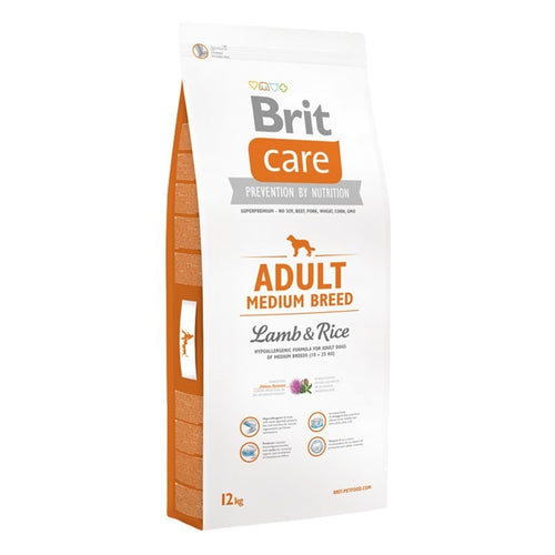 Brit Care crocchette Adult Medium Breed agnello e riso 12+2 kg