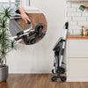 Carrello Spesa Montascale 56L Grigio Borsa Termica Trolley Portaspesa e Tracolla