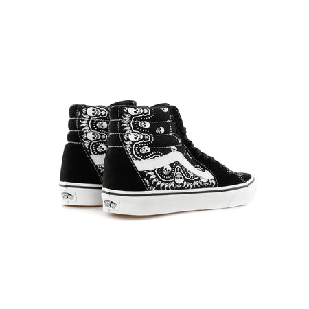 VANS Scarpa Alta Uomo Sk8-hi (bandana) Black/true White da uomo