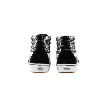 VANS Scarpa Alta Uomo Sk8-hi (bandana) Black/true White da uomo