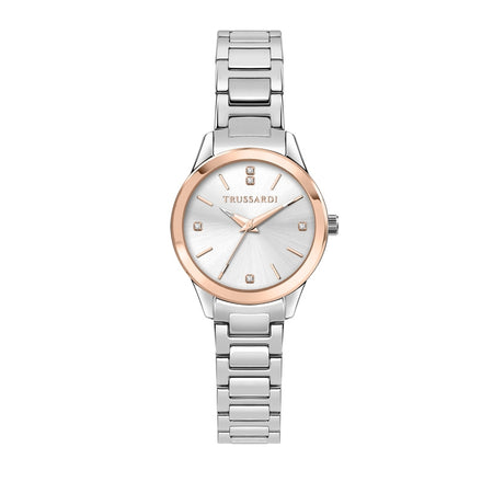 Orologio TRUSSARDI donna T-sky tempo acciaio / oro rosa