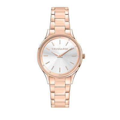 Orologio TRUSSARDI donna T-star oro rosa / bianco