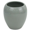 Bicchiere Porta Spazzolini Ceramica Grigio Moderno Accessorio Arredo Bagno 79253
