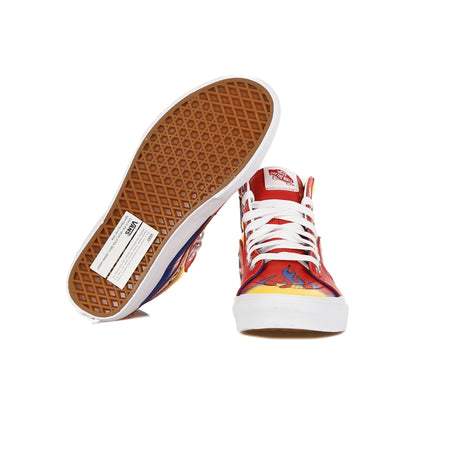 VANS Scarpa Alta Uomo Sk8-hi (racer) Red/true Blue da uomo