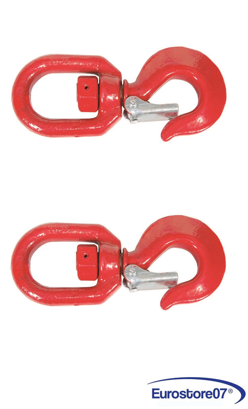 GANCI SOLLEVAMENTO GIREVOLI CON FERMO DI SICUREZZA PESANTE Kg.800 mm.18 PZ 2