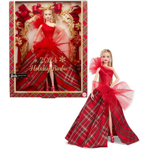 Mattel Barbie Signature Magia delle Feste 2024 Elegante Abito da Sera Accessori