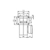 Ventilatore centrifugo G2E108-AA01-56 per stufa a pellet 14706062