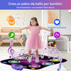 Tappetino da Ballo per Bambini con Bluetooth Tappeto Musicale Gioco Idea Regalo