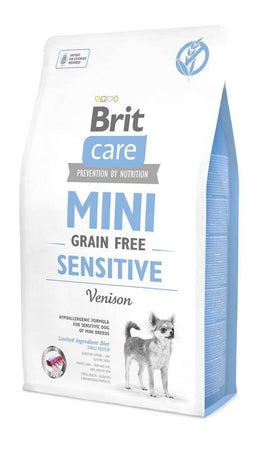 Brit Care crocchette Adult Mini Breed grain-free Sensitive cervo 2 kg