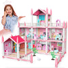 Casa delle Bambole 3 Piani con 9 Stanze Accessori e Mobili regalo bambina