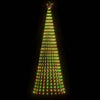 Albero di Natale LED 300 cm con 688 Luci Multicolore e 8 Effetti Luminosi