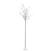 Albero di Natale Salice 220 cm con 200 LED Multicolore per Interno ed Esterno