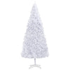 Albero di Natale Artificiale 500 cm Bianco con 5830 Rami e Base in Acciaio