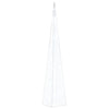 Cono di Luce LED Acrilico 90 cm Bianco Freddo 45 LED per Interni e Esterni