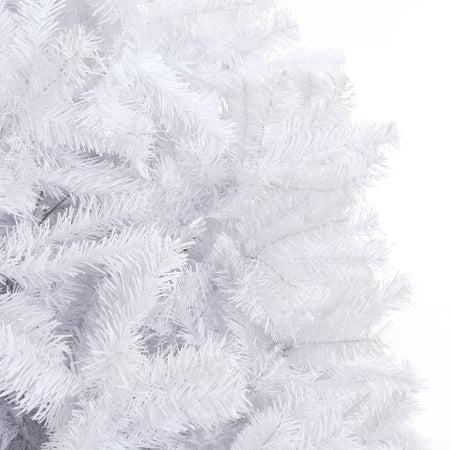 Albero di Natale Artificiale 500 cm Bianco con 5830 Rami e Base in Acciaio