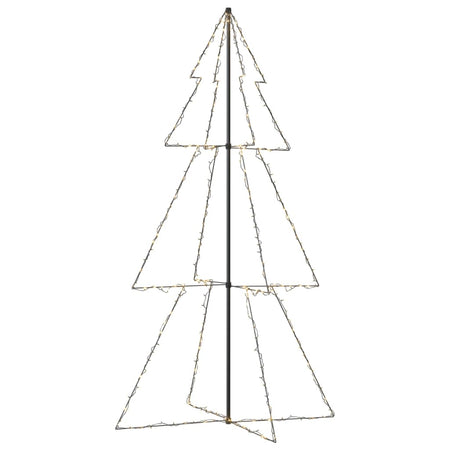 Albero di Natale a Cono 300 LED per Interni Esterni 120x220 cm