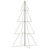 Albero di Natale a Cono 360 LED per Interni Esterni 143x250 cm