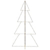 Albero di Natale a Cono 360 LED per Interni Esterni 143x250 cm