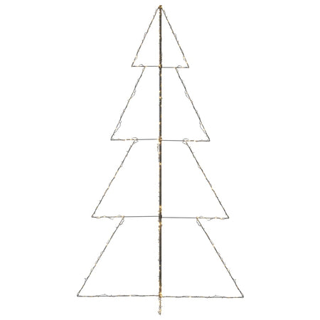 Albero di Natale a Cono 360 LED per Interni Esterni 143x250 cm