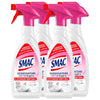 4 X Smac Sgrassatore Spray 650 ML con Candeggina Azione Sgrassante e Igienizzante