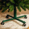 Base Albero di Natale Universale con Ruote Supporto Versatile Regolabile Verde
