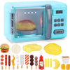 Forno a Microonde Giocattolo per Bambini Luci Suoni e 18 Accessori Idea Regalo