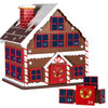 Calendario Avvento Natale Casetta Legno 24 Cassetti Decorazioni Natalizie