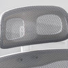 Sedia Ufficio Ergonomica con Supporto Lombare Rete Traspirante e Poggiatesta Regolabile Grigio