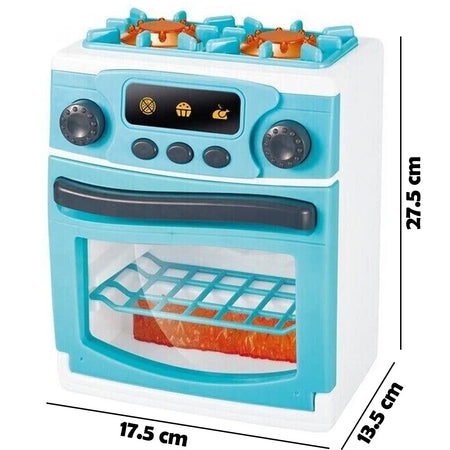 Cucina con Forno Elettrodomestici Giocattolo per Bambini Cucinino Luci e Suoni
