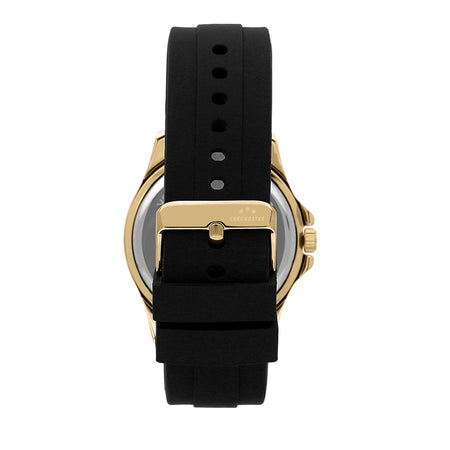Orologio CHRONOSTAR uomo Captain datario gomma nero