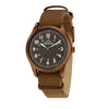 Orologio CHRONOSTAR uomo Pilot pelle marrone