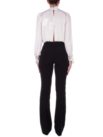 Elisabetta Franchi Pantaloni Burro nero da donna