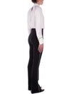 Elisabetta Franchi Pantaloni Burro nero da donna