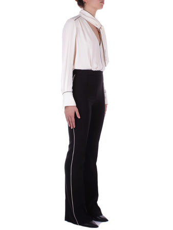 Elisabetta Franchi Pantaloni Burro nero da donna