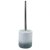 Porta Scopino Arredo Bagno Wc Toilette Bianco Grigio Con Scopino Completo 59917