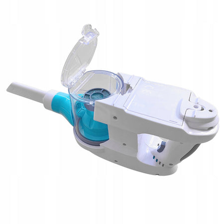 Aspirapolvere Giocattolo per Bambini Testine Cambiabili Luci e Suoni Idea Regalo