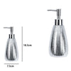 Dispenser Sapone Liquido Per Lavandino Argento Accessori Arredo Da Bagno 59922