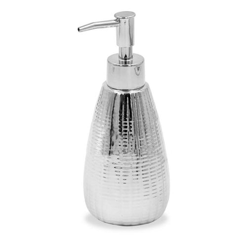 Dispenser Sapone Liquido Per Lavandino Argento Accessori Arredo Da Bagno 59922
