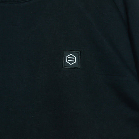 DOLLY NOIRE Felpa Leggera Girocollo Uomo Level Crewneck Black da uomo