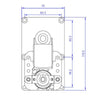 Motoriduttore Mellor FB1268 stufe a pellet 14702001