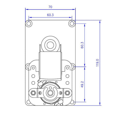 Motoriduttore Mellor FB1268 stufe a pellet 14702001