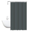 Tenda Doccia Antimuffa Impermeabile 180x200cm Con Anelli Bagno Grigio Scuro 79718