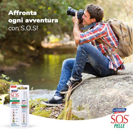 S.o.s. pelle penna dopopuntura per lenire prurito e irritazione dovuti a punture d'insetti e piante orticanti 15ml