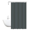 Tenda Doccia Antimuffa Impermeabile 240x200cm Con Anelli Bagno Grigio Scuro 79719