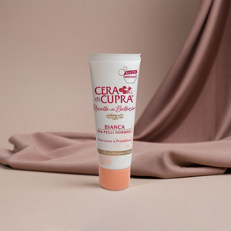 Cera di cupra crema bianca nutriente e anti età per pelli normali tubo 75ml