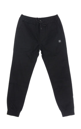 DOLLY NOIRE Pantalone Lungo Uomo Jogger Ripstop Black da uomo