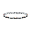 Morellato Urban – Bracciale Uomo Acciaio e Cristalli Neri (SABH22)
