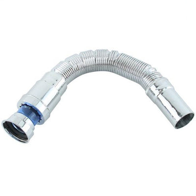 Canotto Tubo Scarico Flessibile Estensibile Lavabo Lavello 400-800mm 1/2 10073